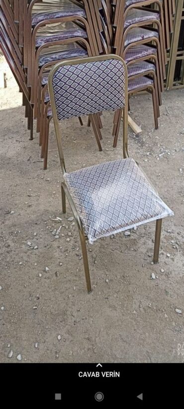 Bağ, çöl oturacaqları: Yeni, Sadə stul, Taxta, Azərbaycan — 28