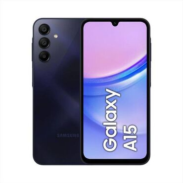 samsung galaxy a7: Samsung Galaxy A15, Новый, 128 ГБ, цвет - Синий, 2 SIM