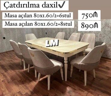 Stullar: Möhtəşəm masa dəsti👑 Yüksək keyfiyyətlə Qiymət : Masa