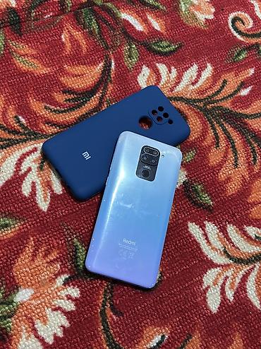 Redmi: Redmi, Redmi Note 9, Б/у, 128 ГБ, цвет - Голубой, 2 SIM — 10