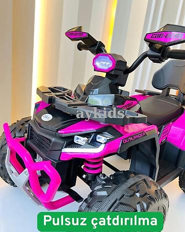 masin usaq ucun: 🏁💗 **Qız uşaqları üçün möhtəşəm elektrikli 4x4 kvadrosikl!** 💗🏁 🚜 — 2