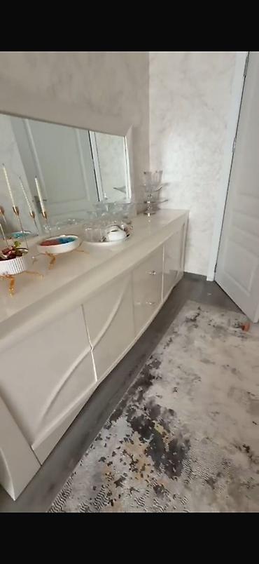 desti: Qonaq otağı mebel dəsti - Rəng: ağ, parlaq səthli - Üslub — 3