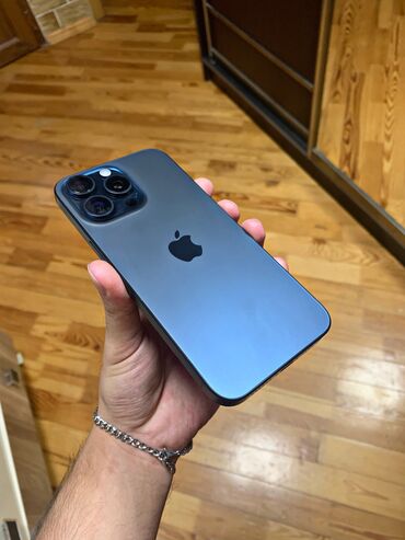 Daş yunu: IPhone 15 Pro Max, 256 GB, Blue Titanium, Face ID