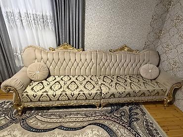 pemo luks: Klassik üslubda zərif salon divanı - Dizayn: Barokko/klassik xəttlər — 4