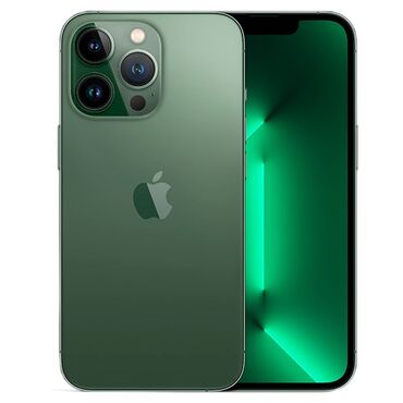 iphone 13 256gb цена в бишкеке: IPhone 13 Pro, Б/у, 256 ГБ, Зеленый, Защитное стекло, Чехол, 85 %