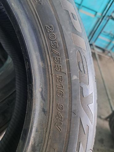 55: Шины 205 / 55 / R 16, Лето, Б/у, Пара, Легковые, Япония, Bridgestone — 2