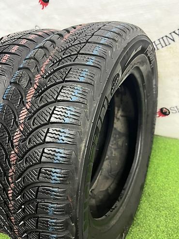 Шины: Шины 185 / 65 / R 15, Зима, Б/у, Пара, Легковые, Польша, Michelin — 2
