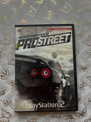 PS2 & PS1 (Sony PlayStation 2 & 1): 🎮 PS2 Oyunu – NFS Pro Street (Qutulu) ✅ PlayStation 2 üçün oyun diski
