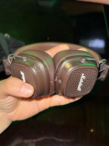 marshall major 5: İşlənmiş Simsiz (Bluetooth) Qulaqcıqlar, Marshall, rəng - Qəhvəyi — 2