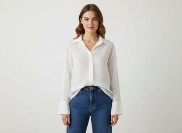shein odzież wierzchnia plus size: Shein, Сорочка жіноча, розмір L