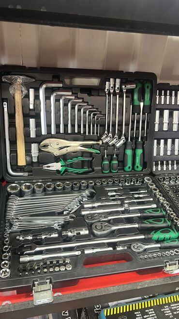 Наборы инструментов: Набор ключи ROCKFORCE 142+6 премиум Оригинал at lalafo.kg — 8 Наборы инструментов: Набор ключи ROCKFORCE 142+6 премиум Оригинал — 8