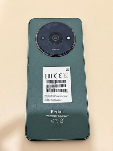 phone 16: Redmi, Redmi A3, Б/у, 128 ГБ, цвет - Зеленый, 2 SIM — 3