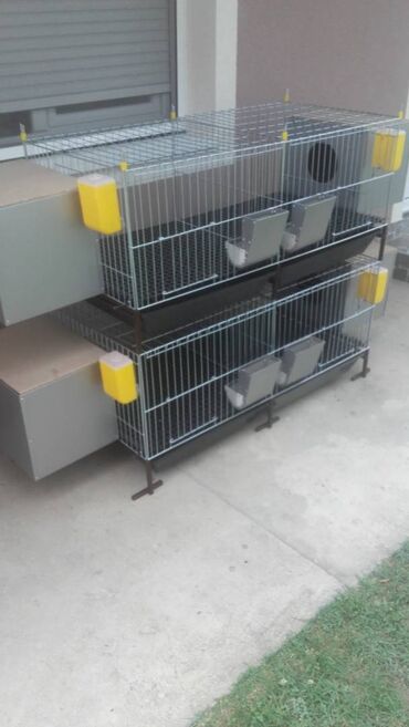 Domaće životinje: Prodaja pocinkovanih kaveza za koke, pilice i zeceve u kompletu sa — 10