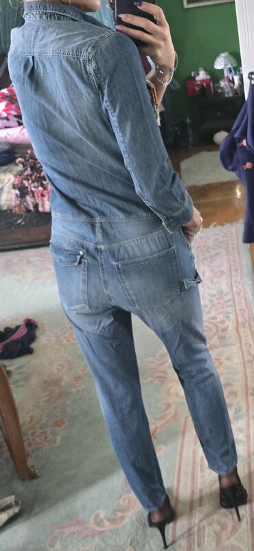 Kombinezoni: Abercrombie & Fitch, XS (EU 34), S (EU 36), bоја - Svetloplava — 7