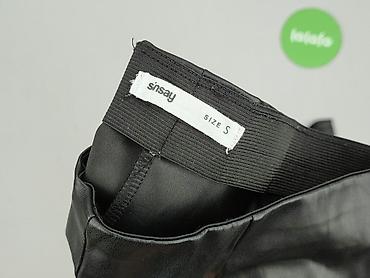 gatta dresy: Sinsay, Legginsy Ze skóry ekologicznej damskie, rozmiar S — 4