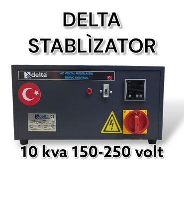 stabilizator delta: Yeni Ev üçün Stabilizator Delta, 1 faza, 150 V, Pulsuz çatdırılma, Rayonlara çatdırılma, Zəmanətli