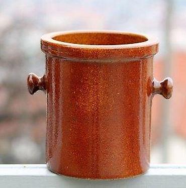 Staro posuđe i escajg: Schaffhausen steinzeug 2,5 l ORIGINAL posuda za led 1960.te. Made in — 7