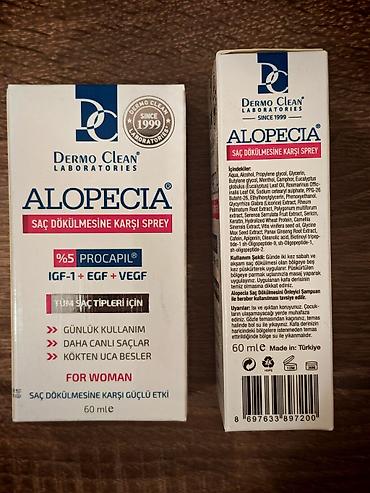 delay spray istifade qaydasi: Məhsul: Dermo Clean Laboratories ALOPECIA – saç tökülməsinə qarşı — 2