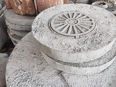 Другие комплектующие для канализации: ЖБИ кольца крышки туалет септик даараткана 2)Арычный лоток; — 2