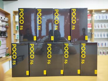 poco telefonları: Poco F6, 512 GB, rəng - Qara, Zəmanət, Sensor, Barmaq izi