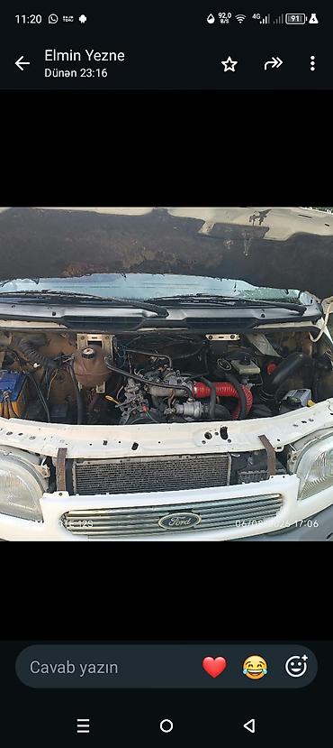 kater satışı: Ford Transit yük mikroavtobusu Xüsusiyyətlər: - Kuzov: qapalı furqon — 2