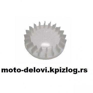 leon svilajnac: Impeler ventilatora (hlađenje) za moped/skuter - Plastični impeler za — 1