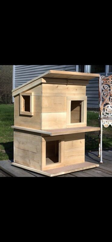 Yuvalar: Məhsul: Pişiklər üçün çoxfunksiyalı evlər və mebel - Daxili pişik — 3