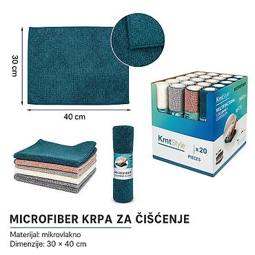 KMT Krpa za brisanje 3213699 Univerzalna mikrovlaknasta krpa za brzo
