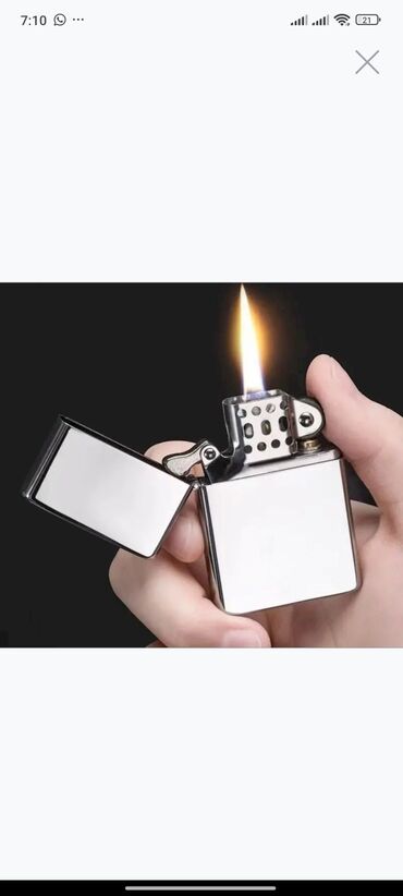 Qəlyan, vayp və aksesuarları: Zippo original metrolara catdirilma pulsuz rayonlara gonderilir