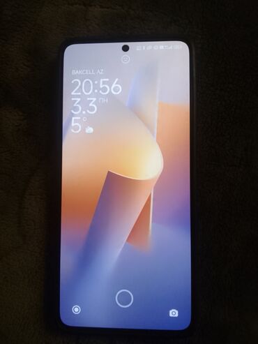 Poco: Poco X6, 256 GB, rəng - Qara, Sensor, Barmaq izi, Face ID