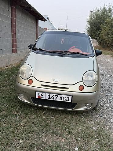 спарк сатуу: Daewoo Matiz: 2006 г., 0.1 - engine capacity л, Кол менен иштөөчү, Бензин, Хетчбек — 2
