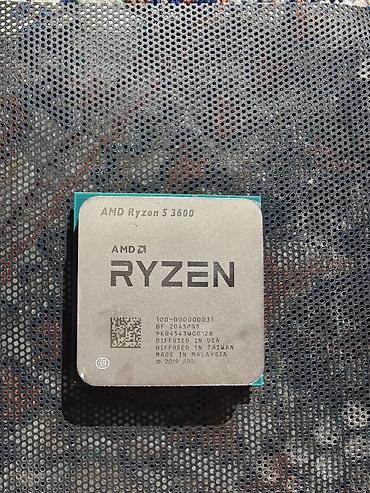 komputer kabel: FANSIZ❗❗❗ AMD Ryzen 5 3600 prosessor +Msi b450 anaplata — 1