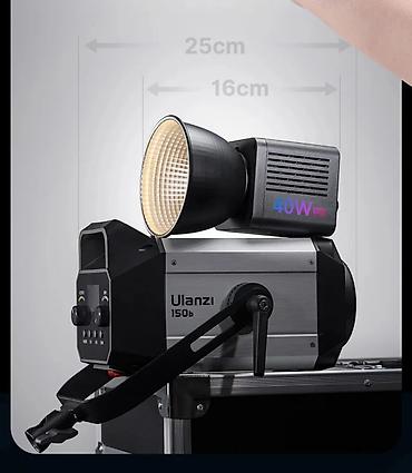 Фото и видеокамеры: Ulanzi 40W RGB portativ studiya işığı - Güc: 40W (Overclock rejimi — 4