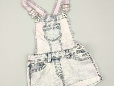 kombinezon biały 62: Dungarees, F&F, 3-6 months, condition - Good