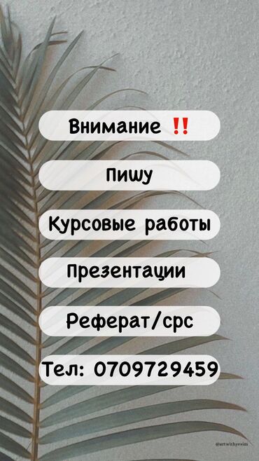 самый прибыльный бизнес в бишкеке: Услуга