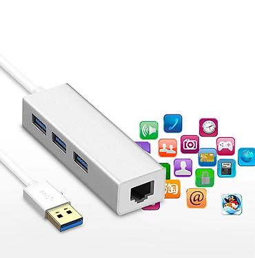 thunderbolt display: Адаптер переходник "4 в 1" Usb-хаб + сетевая карта - добавляет в ваш — 8