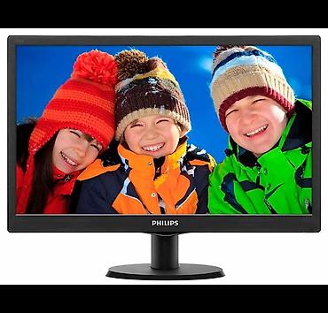 Настольные ПК и комплектующие: Монитор, Philips, Б/у, LED, 18" - 19" — 2