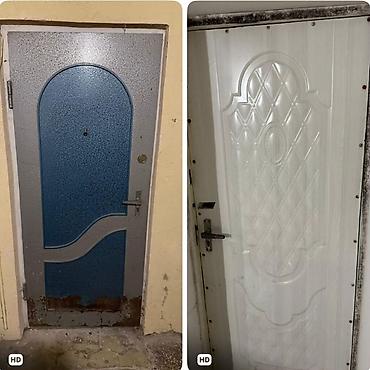 Seyf qapi 200/90sm 110azn Yasamal 8191 leli Dəmir giriş qapıları –