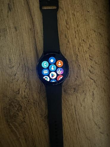 Аксессуары: Samsung Galaxy Watch 4 (dairəvi ekranlı, qara rəng) - Dairəvi AMOLED — 2