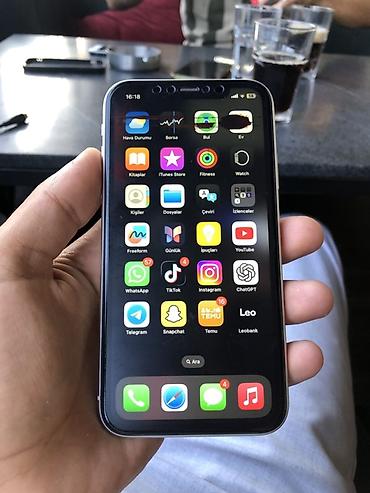 Техника и электроника: IPhone 11, 128 ГБ, Белый, Face ID — 2