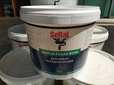 водоэмульсионная краска: Akril Boya Fasad, rəng - Ağ