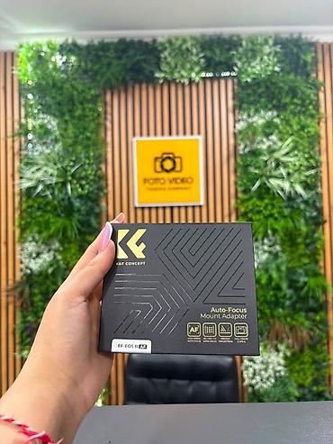 kamera adaptoru: K&F CONCEPT brendindən EF - EOS R avtofokuslu adapter. Bu — 1