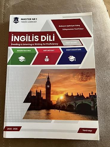 Tədris ədəbiyyatı: Dərslik vəsaitləri: Məntiq 1 və 2 ci hissə, Riyaziyyat test bankı 1 — 17