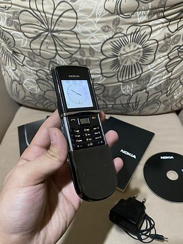 nokia 8800 siroco: Nokia rəng - Qara, Düyməli — 1