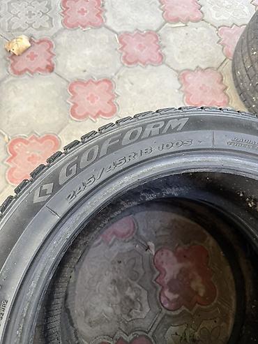 шины хило: Зимние шины GOFORM, размер 245/45 R18 100S. 2 шины в хорошем состоянии — 1