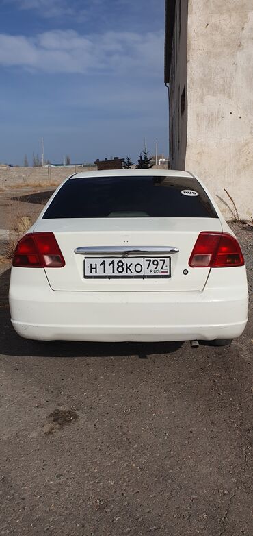 токмок машина: Honda Civic: 2001 г., 1.5 л, Автомат, Бензин, Седан