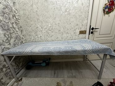 кровать для лежачих больных баку: Masaj kuşetkası, Qatlanmayan, rəng - Süd rəngi