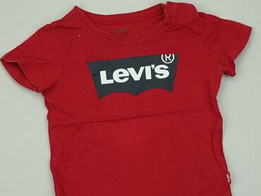 super koszule: Koszulka, Levi's, 6-9 m, stan - Dobry