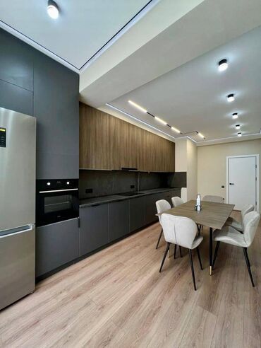 3 комнатная квартира асанбай: 3 комнаты, 122 м², Элитка, 12 этаж, Дизайнерский ремонт