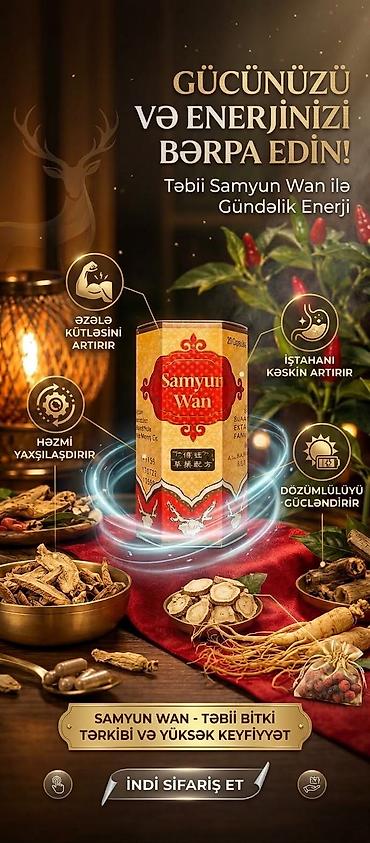 Samyun Wan – Təbii bitki tərkibli kapsullar Məhsul təsviri: -